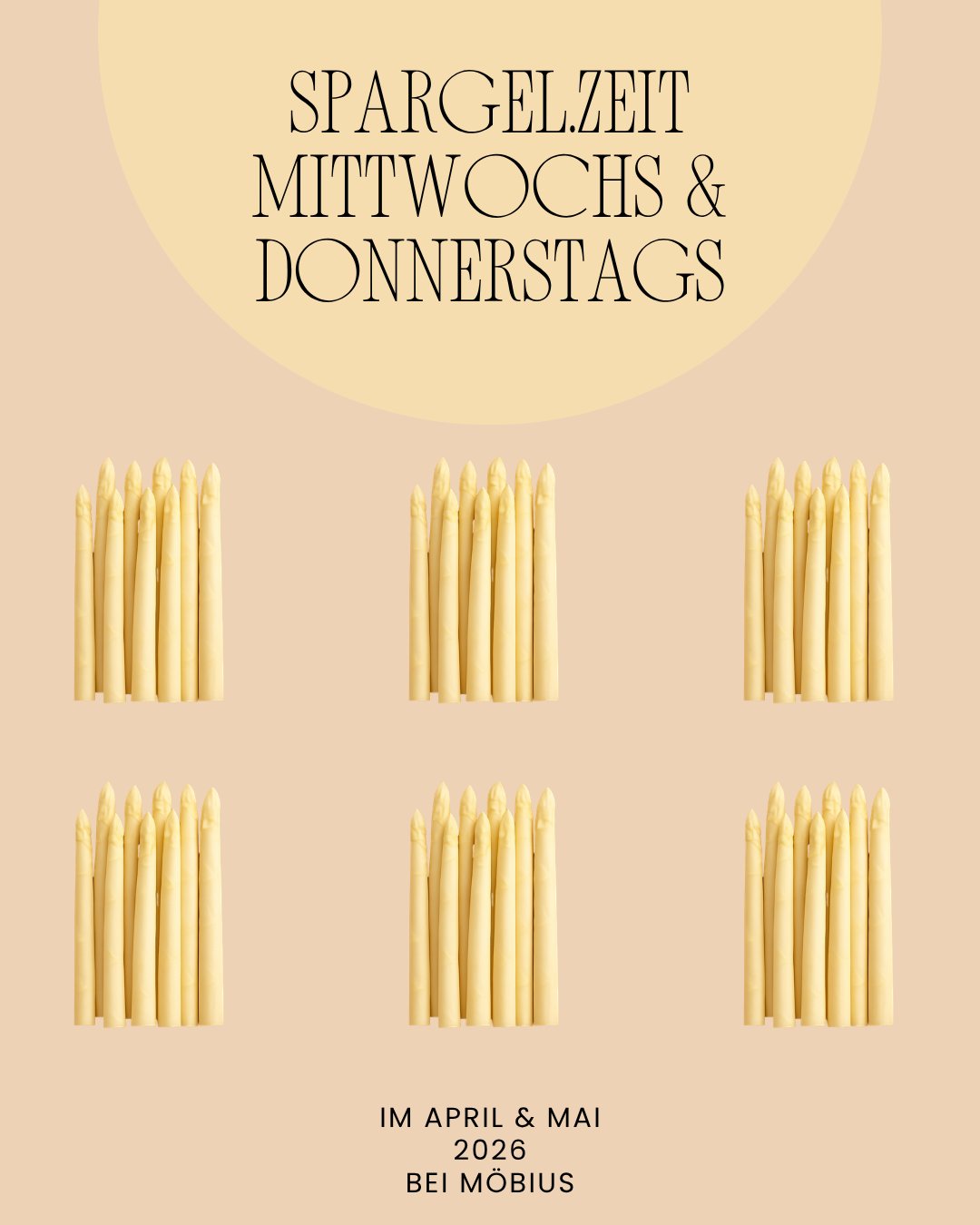 Spargelzeit Plakat