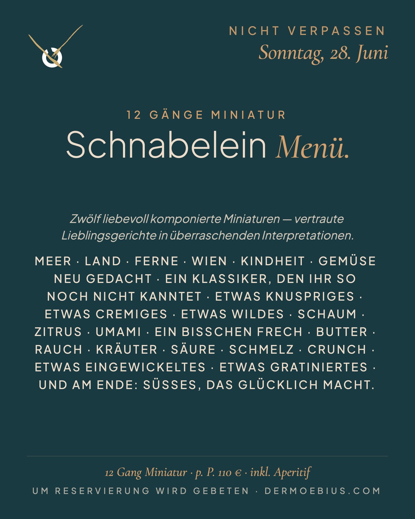 "Schnabeleien" menu